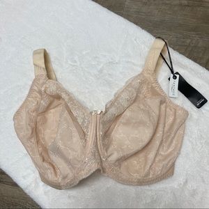 NWT Elodie Fantasie lace nude underwire bra 34J
